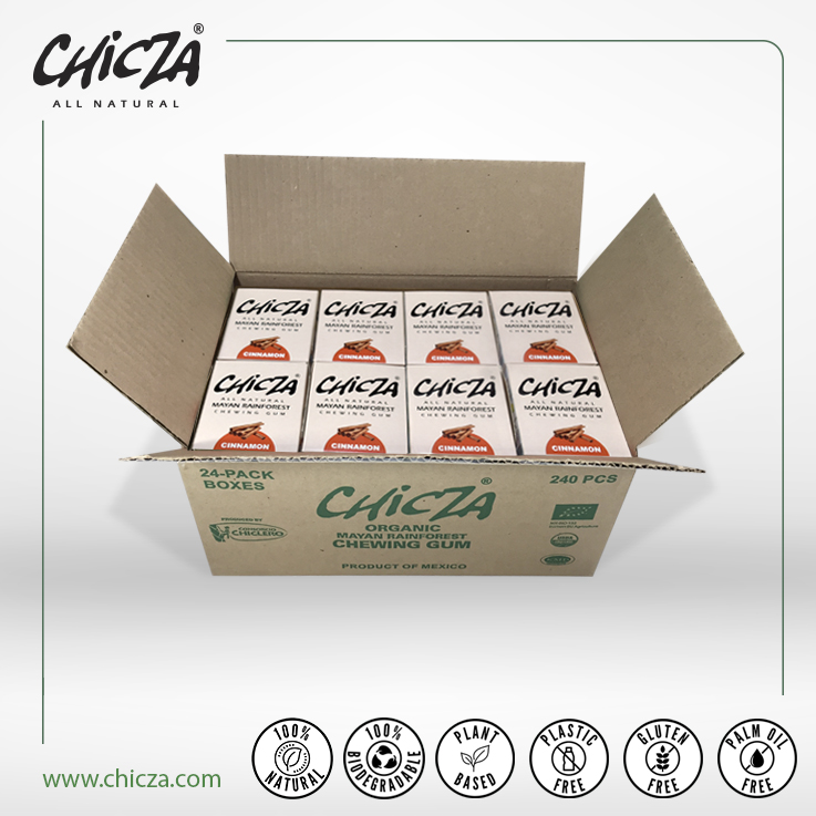 Caja corrugada sabor canela 15 gramos All Natural