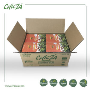 Caja corrugada sabor canela 30gr.