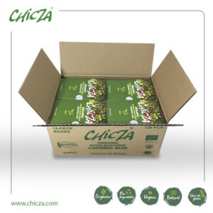 Caja corrugada sabor menta 15gr.