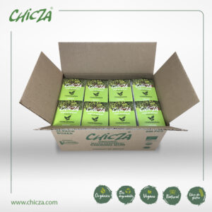 Caja corrugada sabor yerbabuena 15gr.