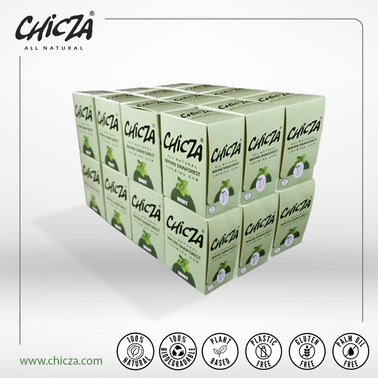 Caja corrugada sabor menta 15 grs All Natural